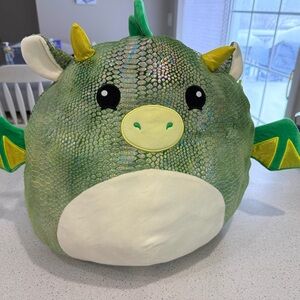 Squishmallows Green Dragon Stuffed Animal
